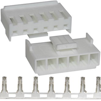 Разъемы питания низковольтные PHU2-06 pitch 3.96 mm+terminal RUICHI Разъемы питания низковольтные PHU2-06 pitch 3.96 mm+terminal RUICHI