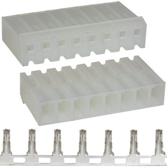 Разъемы питания низковольтные PHU-08 pitch 3.96 mm + terminals RUICHI Разъемы питания низковольтные PHU-08 pitch 3.96 mm + terminals RUICHI