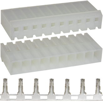 Разъемы питания низковольтные PHU-10 pitch 3.96 mm + terminals RUICHI Разъемы питания низковольтные PHU-10 pitch 3.96 mm + terminals RUICHI