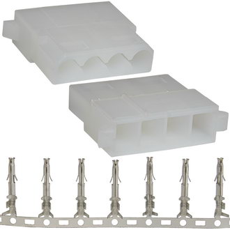 Разъемы питания низковольтные TH-4F pitch 5.08 mm + terminals RUICHI Разъемы питания низковольтные TH-4F pitch 5.08 mm + terminals RUICHI