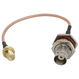 Высокочастотные разъемы BNC-JKY/SMA-PKY RG316 15cm RUICHI