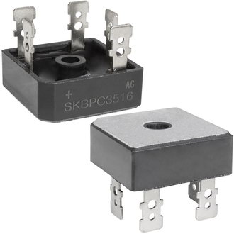 Диодные мосты SKBPC2516 25А 1600V 3 phase RUICHI