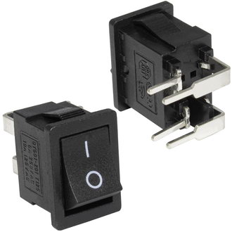 Клавишные переключатели KCD1-104-04W on-off5A 250VAC RUICHI