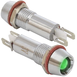 Светодиоды в корпусе L-615-G 3v (8mm) RUICHI Светодиоды в корпусе L-615-G 3v (8mm) RUICHI