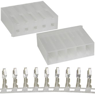 Разъемы питания низковольтные PHU-05 pitch 3.96 mm+Terminal RUICHI Разъемы питания низковольтные PHU-05 pitch 3.96 mm+Terminal RUICHI