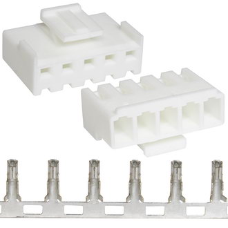 Разъемы питания низковольтные PHU2-05 pitch 3.96 mm+Terminal RUICHI Разъемы питания низковольтные PHU2-05 pitch 3.96 mm+Terminal RUICHI