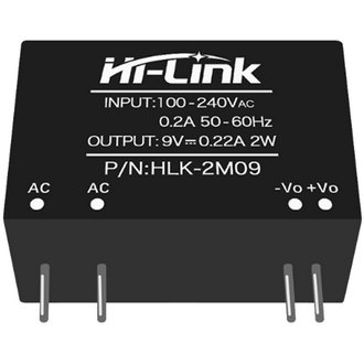 Источники питания на плату HLK-2M09 Hi-Link