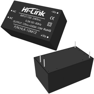 Источники питания на плату HLK-10M12 Hi-Link