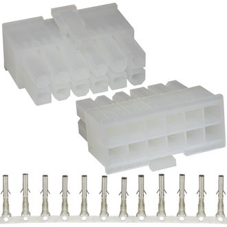 Разъемы питания низковольтные MF-2x6F +Terminal RUICHI Разъемы питания низковольтные MF-2x6F +Terminal RUICHI