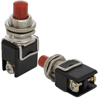 Кнопочные переключатели PBS-13B off-(on) красный RUICHI