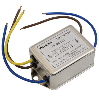 Сетевые фильтры DL-20DX1 RUICHI Сетевые фильтры DL-20DX1 RUICHI