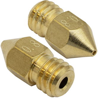 Сопла для 3D принтера B-MK8-1.75-0.8 RUICHI Сопла для 3D принтера B-MK8-1.75-0.8 RUICHI