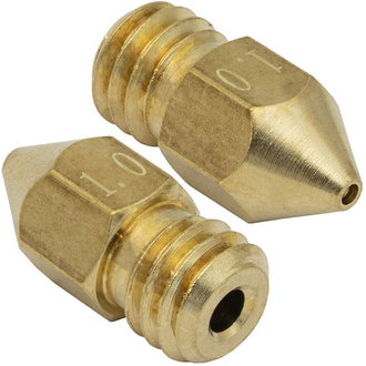 Сопла для 3D принтера B-MK8-1.75-1.0 RUICHI Сопла для 3D принтера B-MK8-1.75-1.0 RUICHI