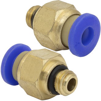 Фитинги пневматические PC4-M6-B RUICHI Фитинги пневматические PC4-M6-B RUICHI
