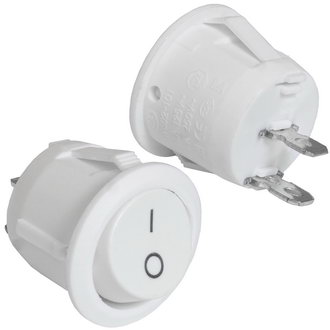 Клавишные переключатели KCD1-101-1-C3-W/2P on-off RUICHI