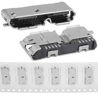 USB MicroUSB B-G3.0-10Pin RUICHI USB MicroUSB B-G3.0-10Pin RUICHI