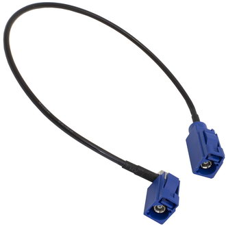 FAKRA FAKRA TYPE C-JR/C-J RG174 30cm RUICHI FAKRA FAKRA TYPE C-JR/C-J RG174 30cm RUICHI