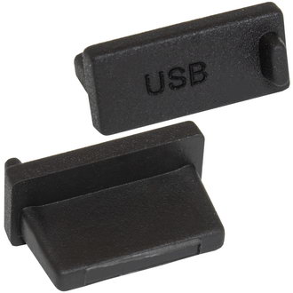 USB Rubber plug USB A 02 black RUICHI USB Rubber plug USB A 02 black RUICHI