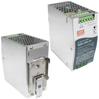 Источники питания на DIN-рейку SDR-240-24-MW MEAN WELL