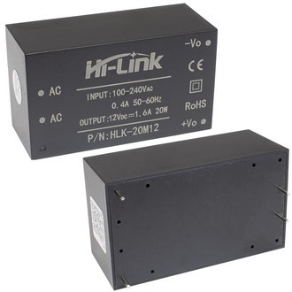 Источники питания на плату HLK-20M12 Hi-Link