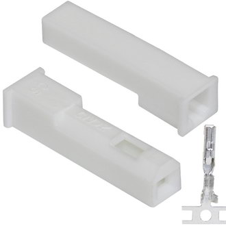 Разъемы питания низковольтные SYP-1F 2.54mm+Terminal RUICHI