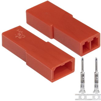 Разъемы питания низковольтные SYP-2pinM 2.54mm+Terminal RUICHI