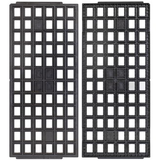 Упаковка для микросхем Tray PQFP  12*6 (23*17 mm) FUHENGSHENG Упаковка для микросхем Tray PQFP  12*6 (23*17 mm) FUHENGSHENG