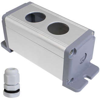 Корпуса кнопочных постов BP-AL-2-22-W RUICHI Корпуса кнопочных постов BP-AL-2-22-W RUICHI