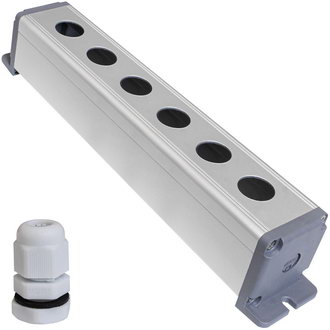 Корпуса кнопочных постов BP-AL-6-19-W RUICHI Корпуса кнопочных постов BP-AL-6-19-W RUICHI