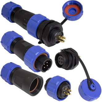 Герметичные разъемы SZC13 4P-M-FB SZC