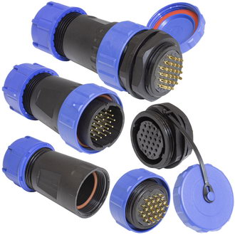 Герметичные разъемы SZC28 24P-M-FB SZC