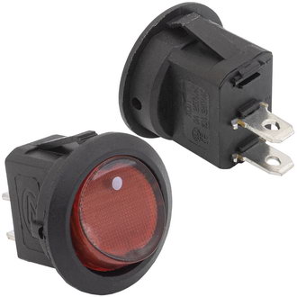 Клавишные переключатели MRS-101-2 on-off красный 