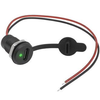 USB TYPE-C-2pin-LED RUICHI USB TYPE-C-2pin-LED RUICHI