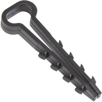 Фиксаторы для кабеля ДХП 12-6 (черн) (100шт) Fortisflex Фиксаторы для кабеля ДХП 12-6 (черн) (100шт) Fortisflex