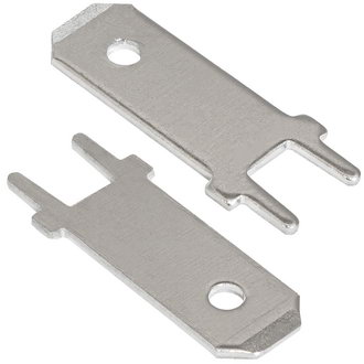 Клеммы ножевые на плату DJ614-6.3 RUICHI Клеммы ножевые на плату DJ614-6.3 RUICHI