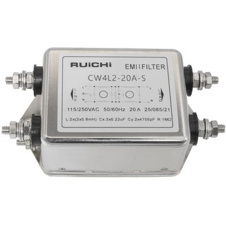 Сетевые фильтры CW4L2-20A-S RUICHI Сетевые фильтры CW4L2-20A-S RUICHI