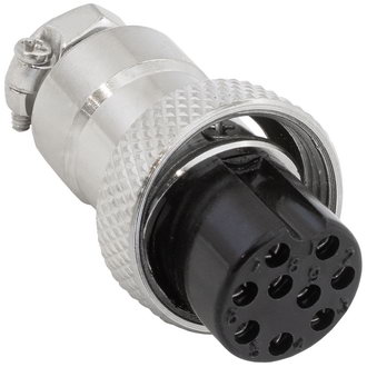 Цилиндрические малогабаритные GX16M-9A RUICHI Цилиндрические малогабаритные GX16M-9A RUICHI