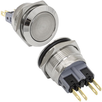 Кнопки антивандальные GQ22-11 on-(off)+off-(on) RUICHI Кнопки антивандальные GQ22-11 on-(off)+off-(on) RUICHI