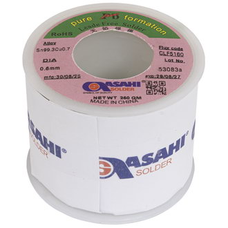 Припой Sn99.3/CU0.7 d0.6mm 250g ASAHI ASAHI