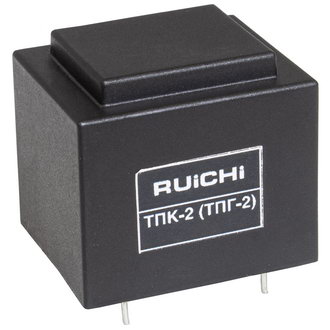Трансформаторы 50гц ТПК-2 (ТПГ-2) 2x9V (аналог) RUICHI