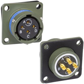 Быстроразъемные SR18-12E-12-4SN RUICHI