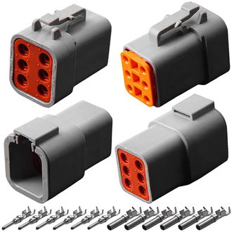 Авт. соединители DTP06-21/12 RUICHI