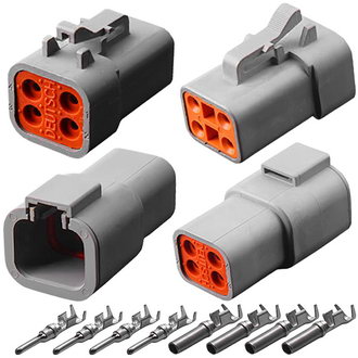 Авт. соединители DTP04-21/12 RUICHI