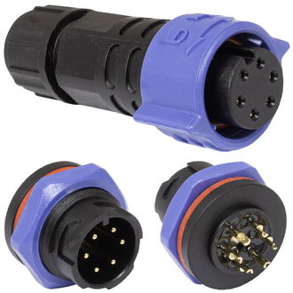 Герметичные разъемы SZC16B-6P-M-FB SZC