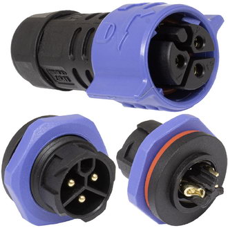 Герметичные разъемы SZC20B-3P-M-FB SZC