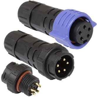 Герметичные разъемы SZC16B-5P-F-M SZC