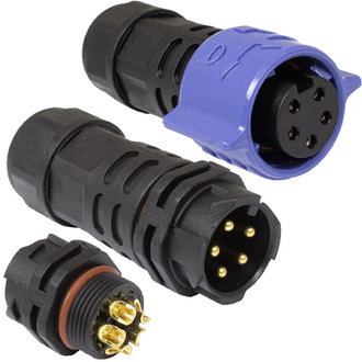 Герметичные разъемы SZC20B-5P-F-M SZC