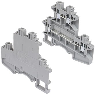Клеммные колодки на динрейку DCKKB2.5-01P-11-00ZH комплект 8шт DEGSON