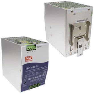 Источники питания на DIN-рейку TDR-480-24 MW