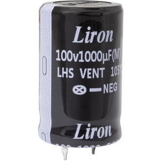Электролитические конденсаторы 1000 UF 100V 105*C 22*35 Liron Liron